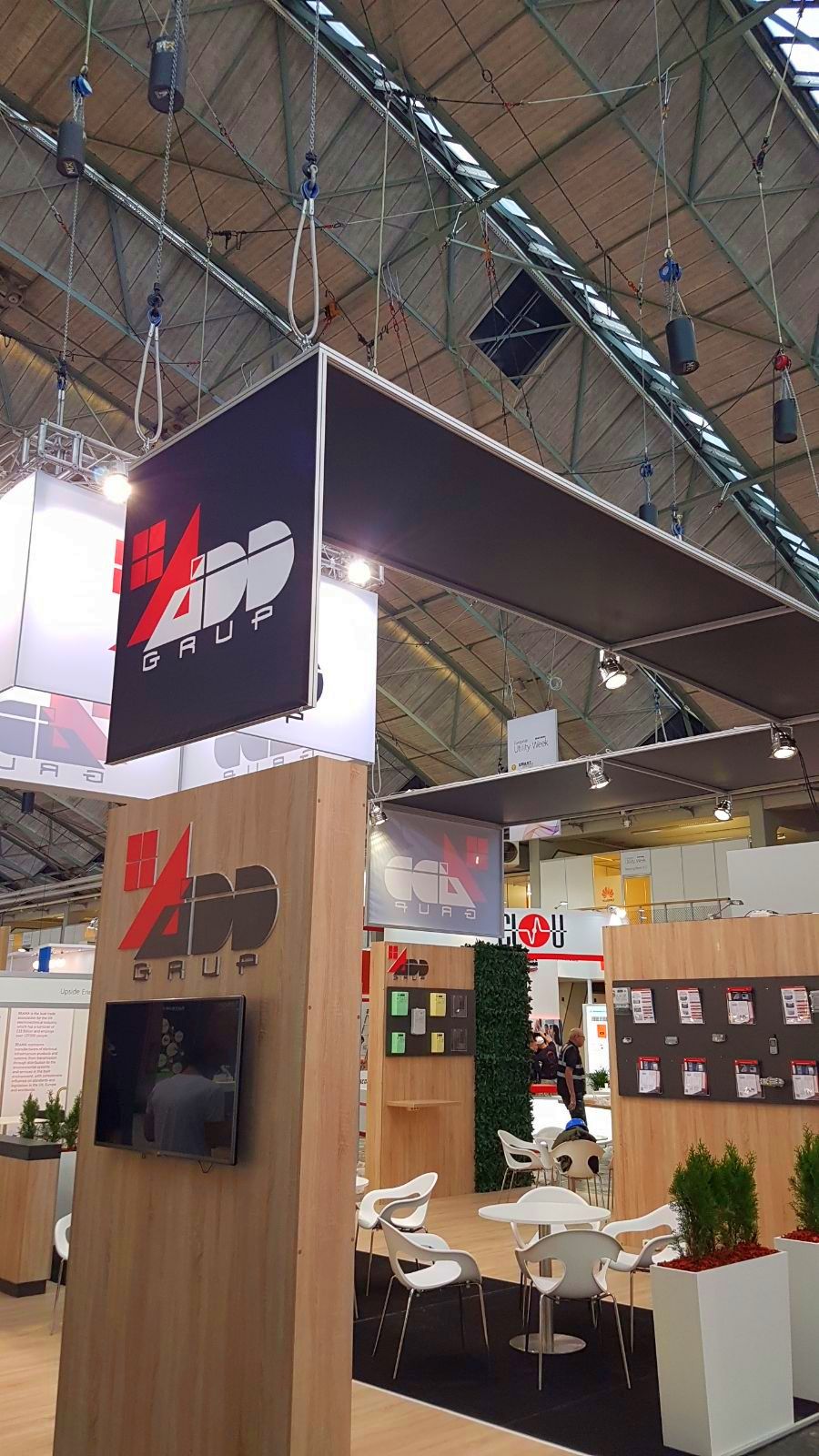 exhibition stand builder for EUW Amsterdam