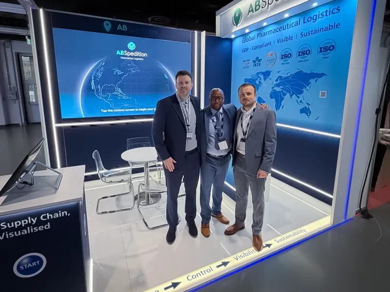 exhibition stand at LogiPharma Vienna
