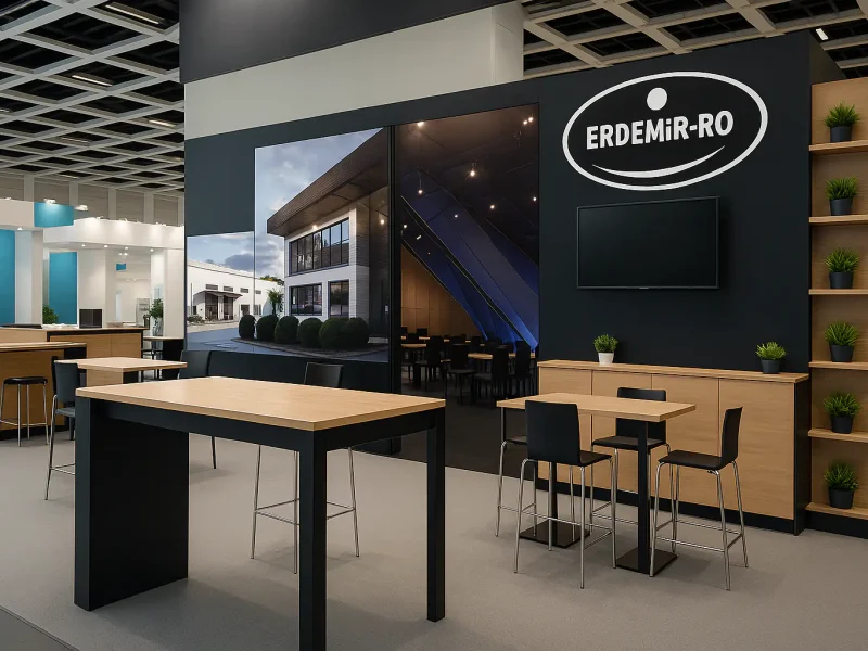 ERDEMIR exhibition stand at CWIEME Berlin 2022, designed and built by XDS
